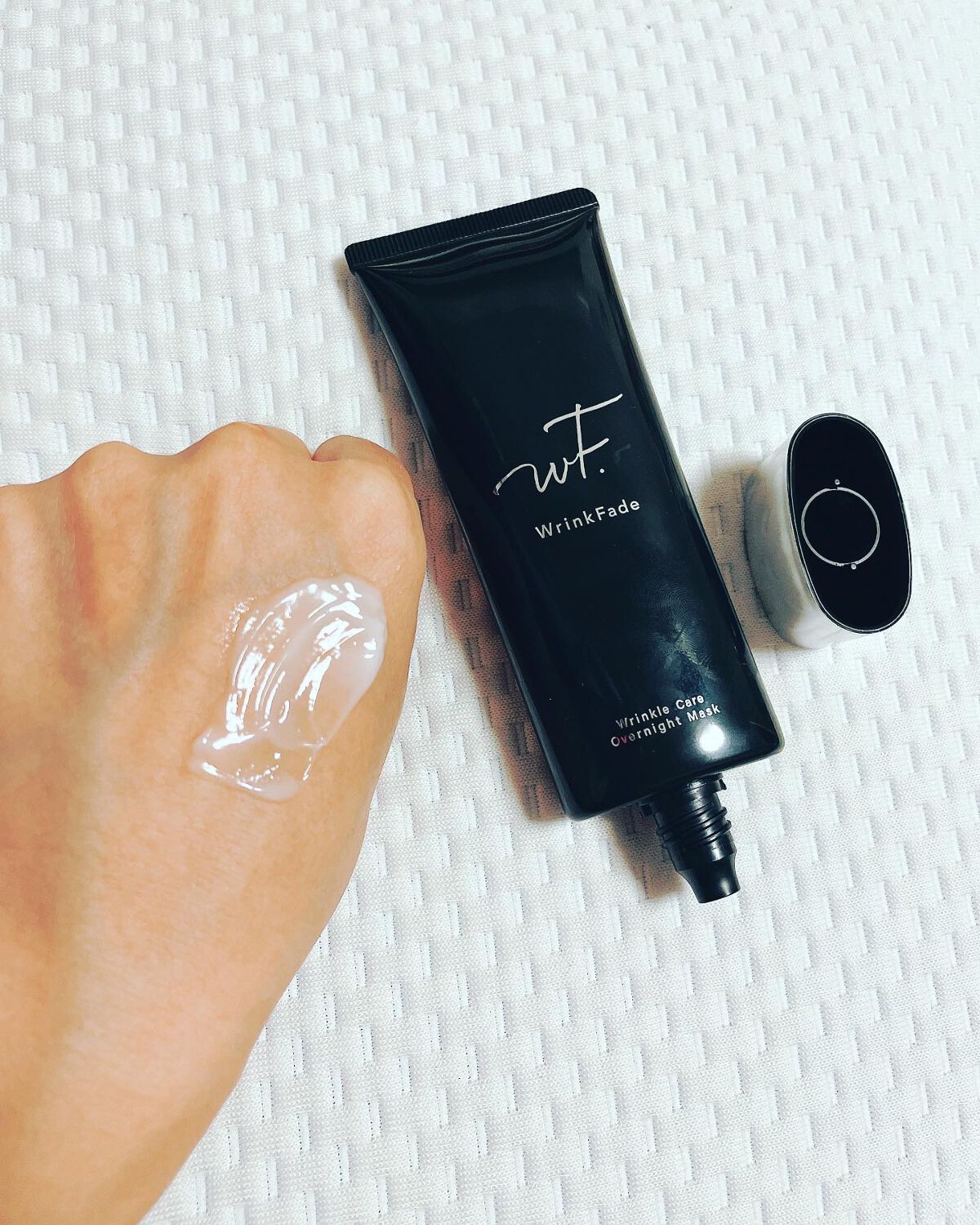 薬用リンクルケア オーバーナイトマスク/WrinkFade/フェイスクリームを使ったクチコミ（3枚目）