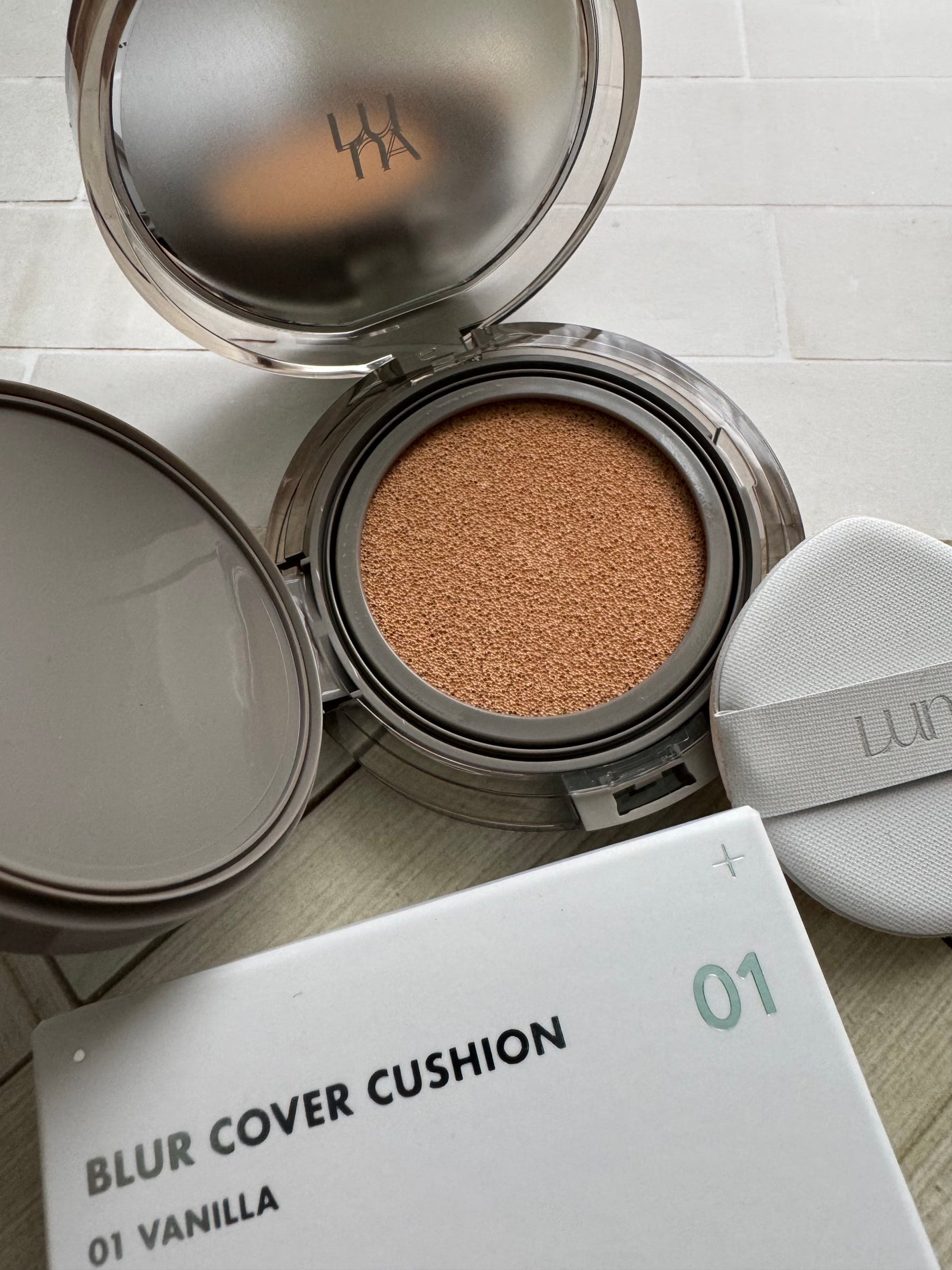 ブラーカバークッション/LUNA/クッションファンデーションを使ったクチコミ(2枚目)