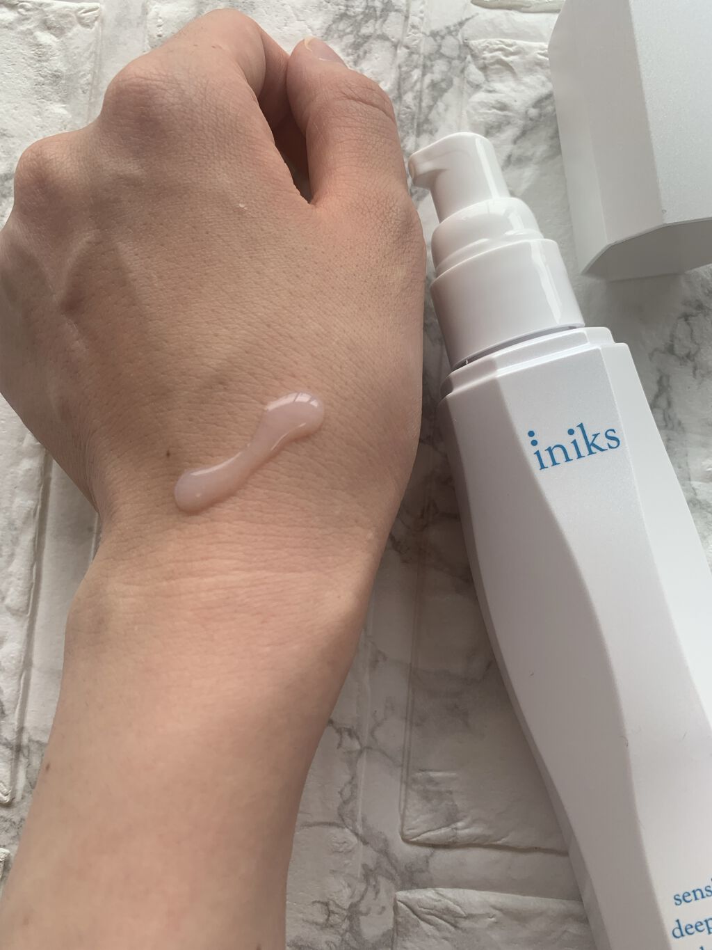 センシティブ ディープモイスト ローション/iniks/化粧水を使ったクチコミ（3枚目）