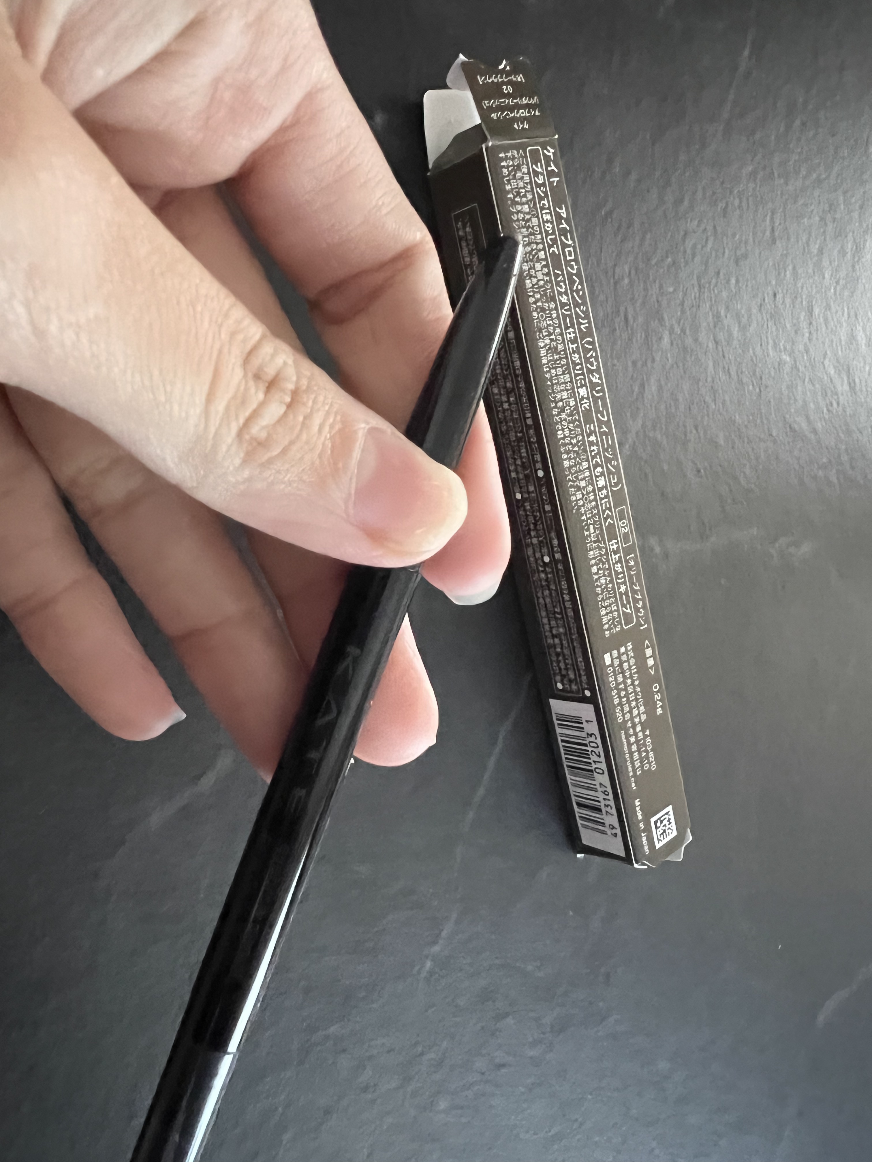 ケイト アイブロウペンシル(パウダリーフィニッシュ)/KATE/アイブロウペンシルを使ったクチコミ（2枚目）