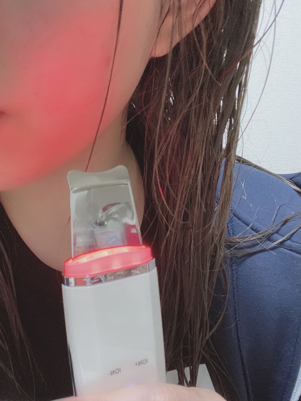 ソフトクリームチーク/AMUSE/リキッドチークを使ったクチコミ（2枚目）