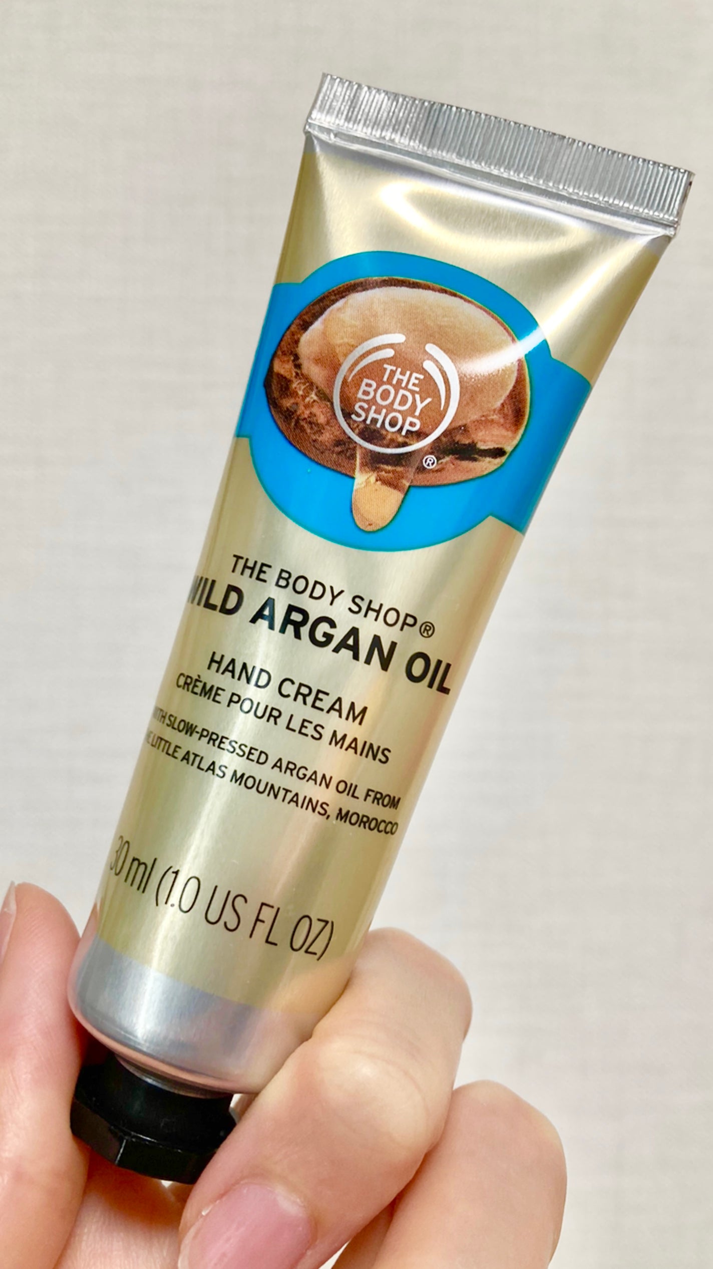 ハンドクリーム ワイルドアルガン/THE BODY SHOP/ハンドクリームを使ったクチコミ(1枚目)