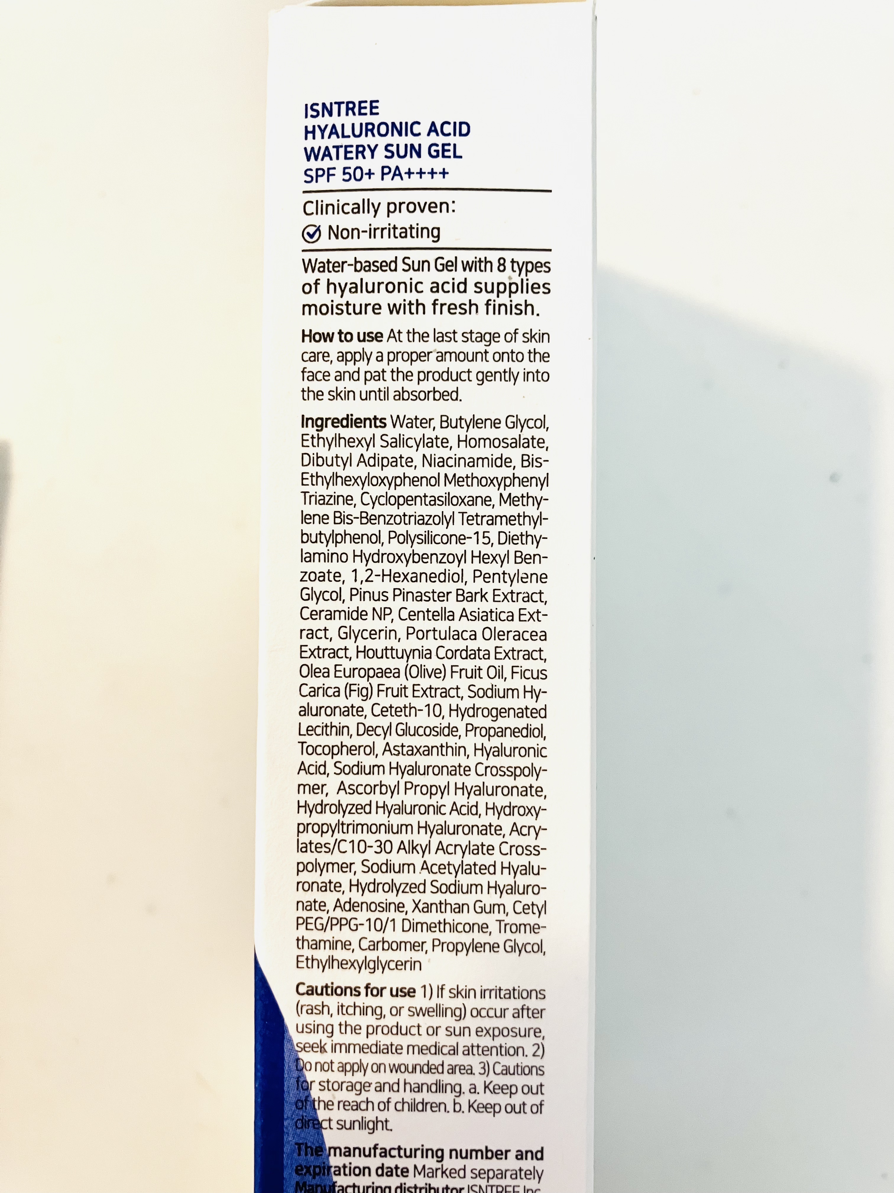 超低分子ヒアルロン酸トナー/Isntree/化粧水を使ったクチコミ（3枚目）