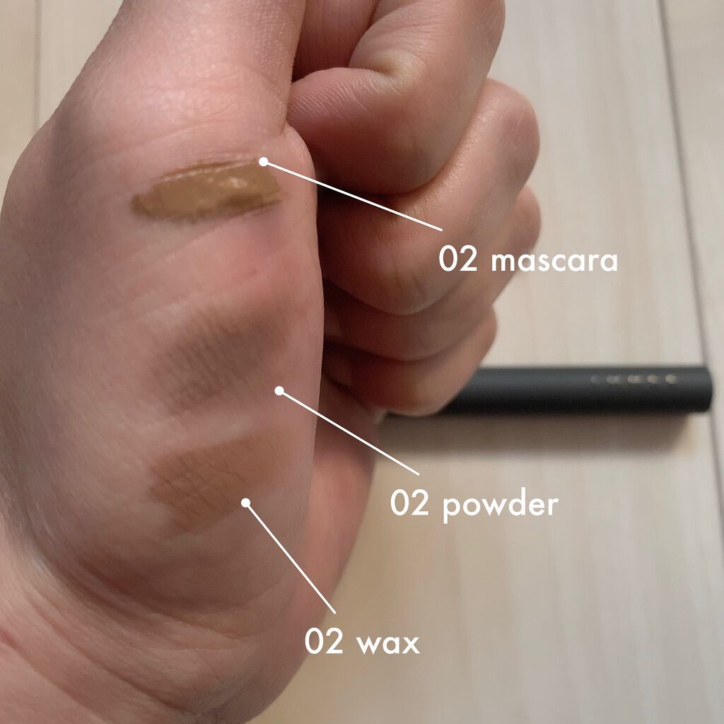 THREE アドバンスドアイデンティティ アイブラウマスカラのクチコミ「#THREE
#アドバンスドアイデンティティアイブラウマスカラ
#ライトブラウン..」（2枚目）