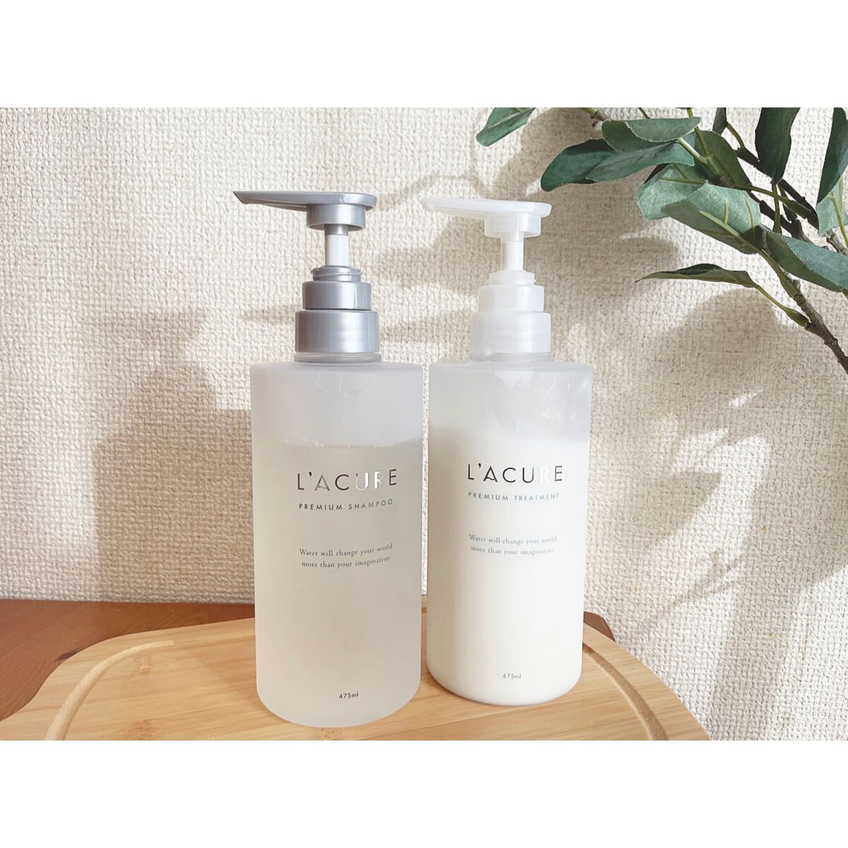プレミアムシャンプー／プレミアムトリートメント/L'ACURE/市販シャンプーを使ったクチコミ（1枚目）