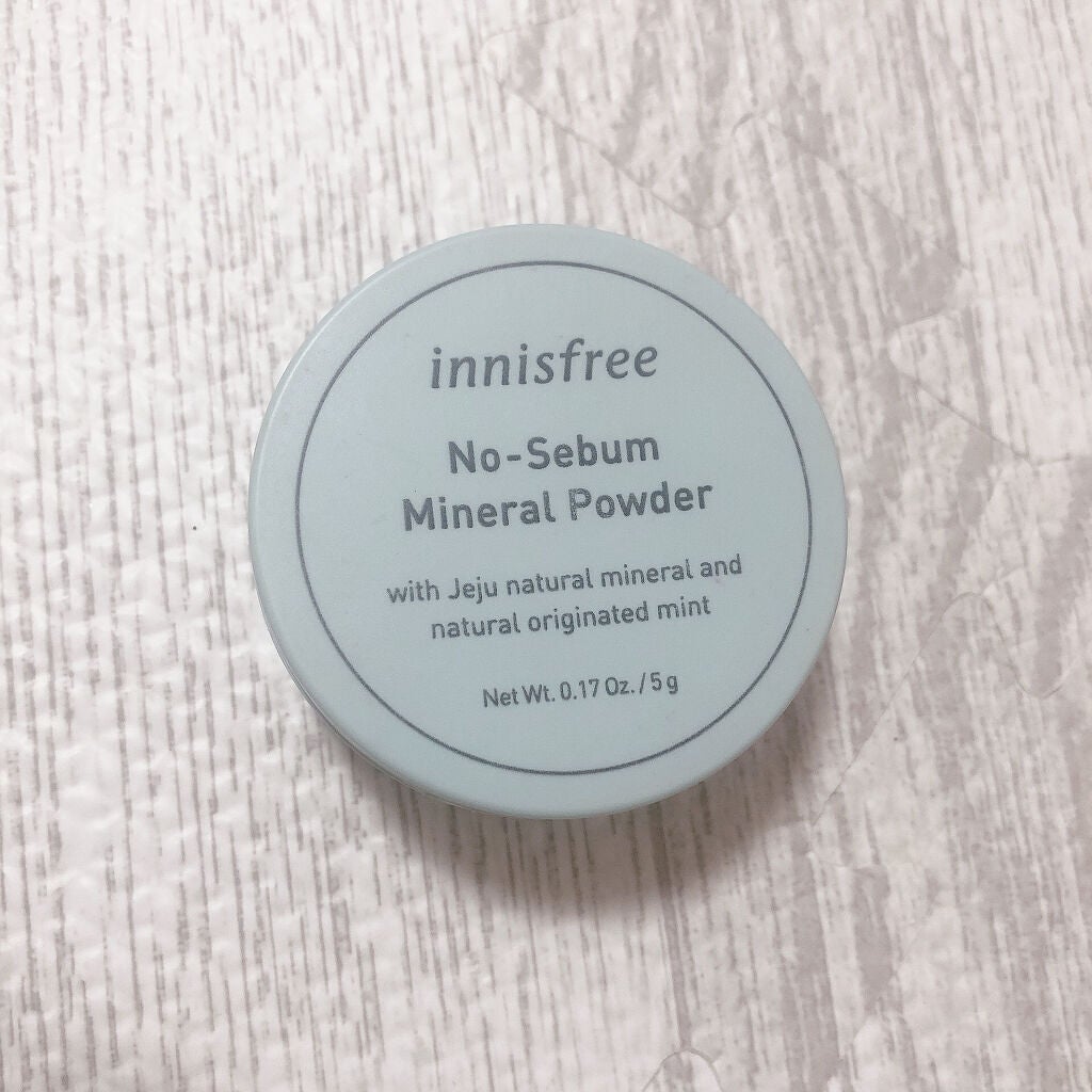 ノーセバム ミネラルパウダー N/innisfree/ルースパウダーを使ったクチコミ(1枚目)