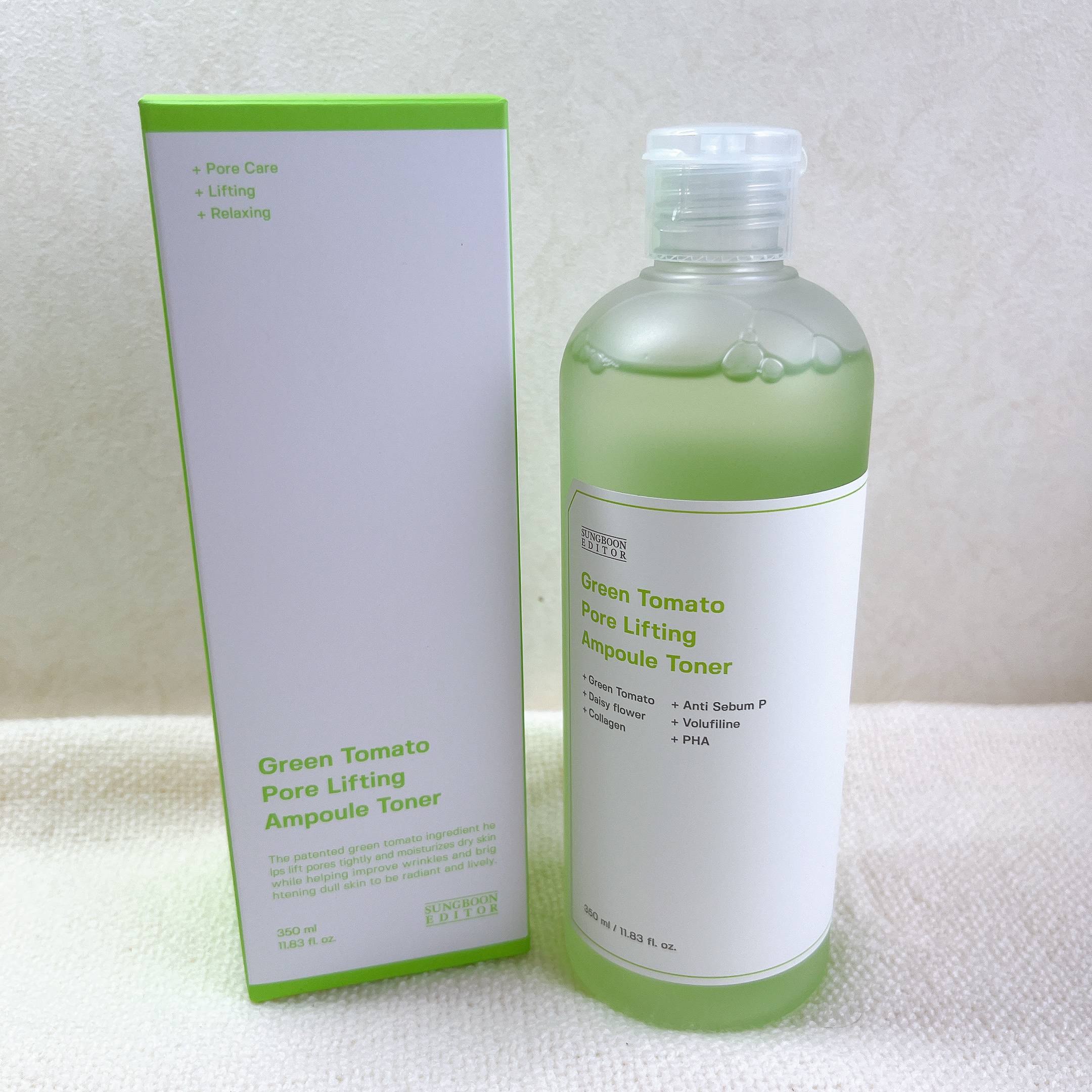 グリーントマト ポアリフティング アンプルトナー/SUNGBOON EDITOR（成分エディター）/化粧水を使ったクチコミ（1枚目）