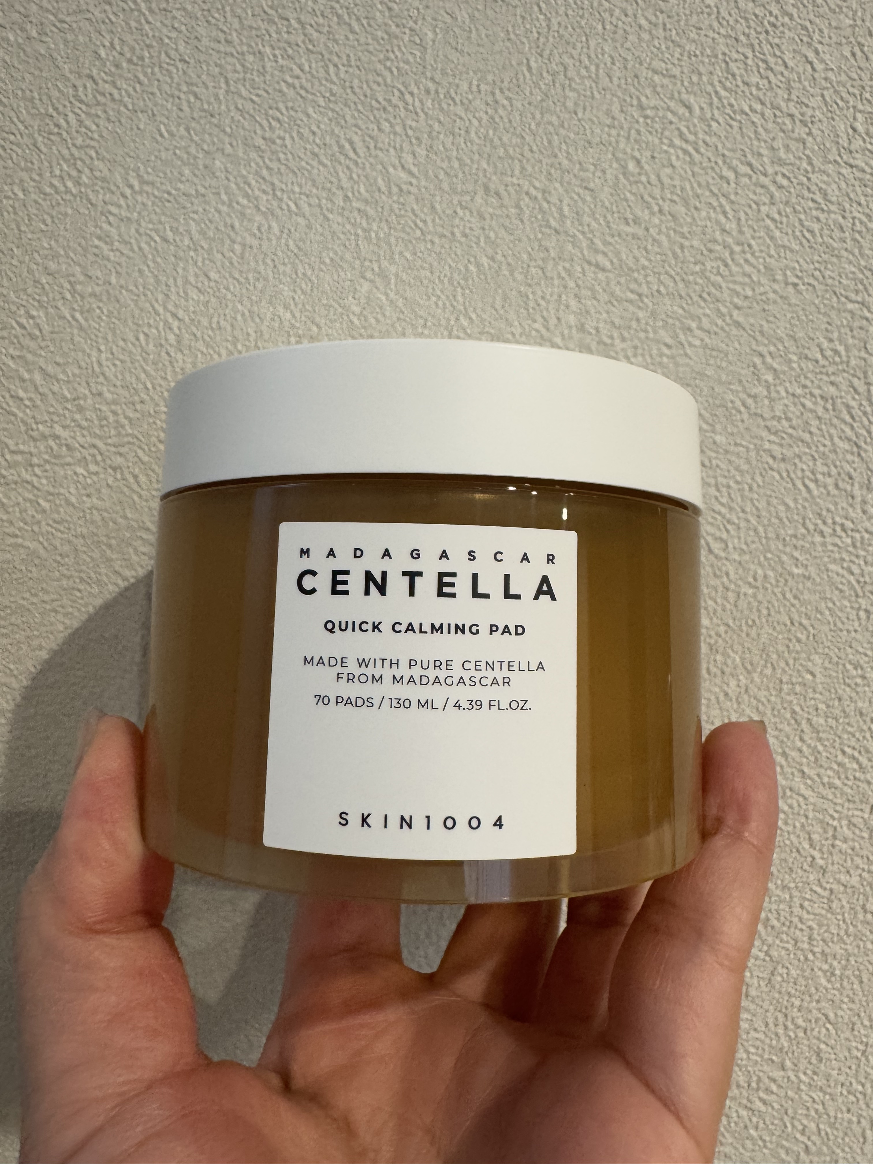センテラ クイックカーミングパッド/SKIN1004/トナーパッドを使ったクチコミ（1枚目）