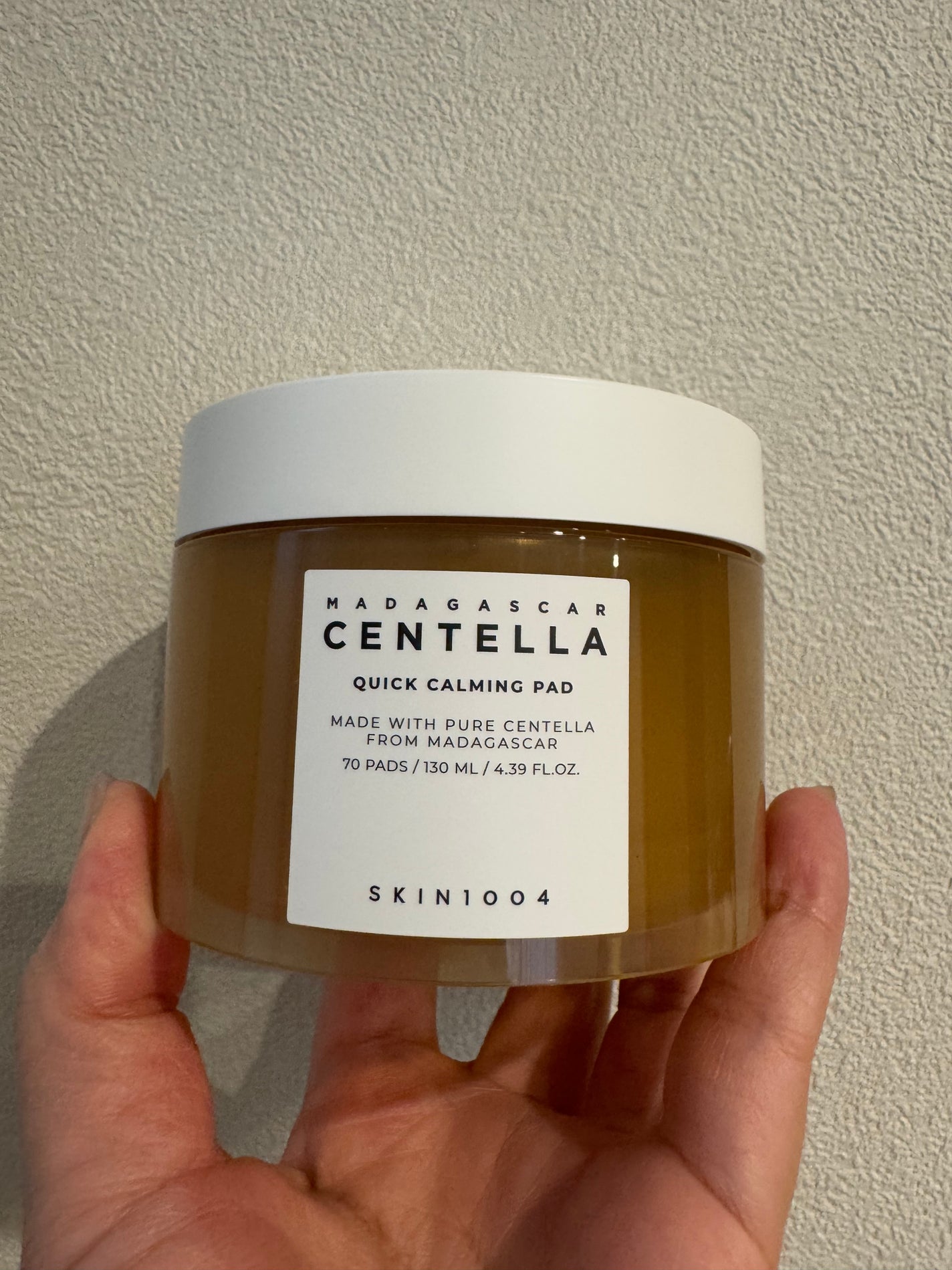 センテラ クイックカーミングパッド/SKIN1004/トナーパッドを使ったクチコミ(1枚目)