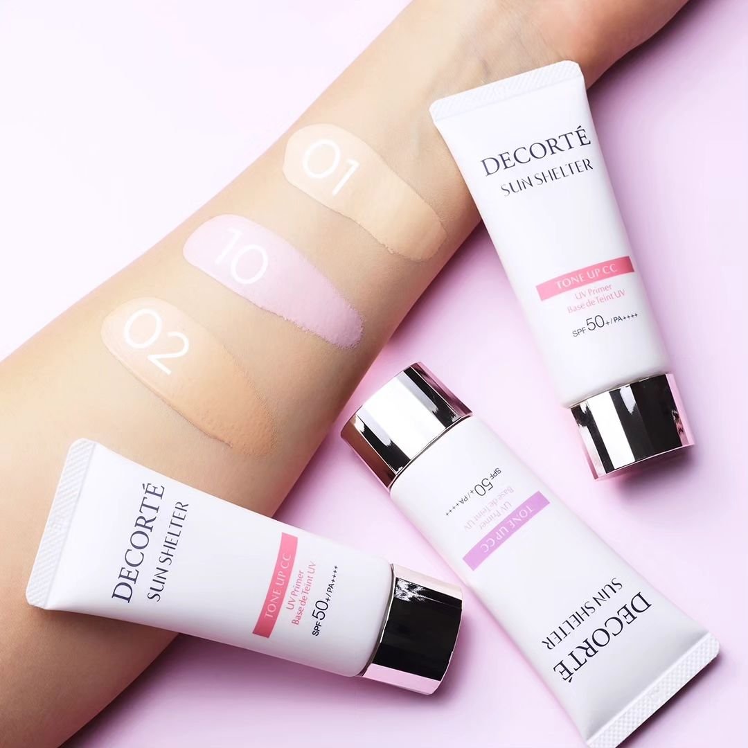 コスメデコルテ サンシェルター トーンアップCC ラベンダー　ローズ　4個セット Amazon.co.jp: 株式会社コーセー コスメデコルテ サンシェルタートーン