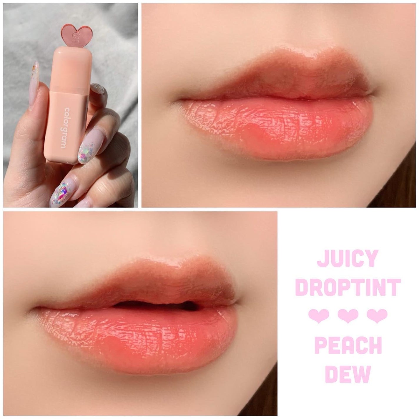 ジューシードロップティント/Colorgram/リップティントを使ったクチコミ(3枚目)