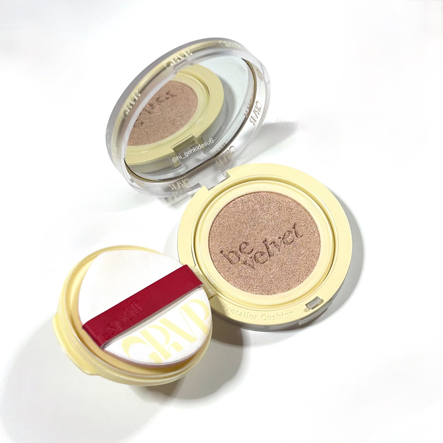 プロテーラービーベルベットカバークッション/espoir/クッションファンデーションを使ったクチコミ(1枚目)