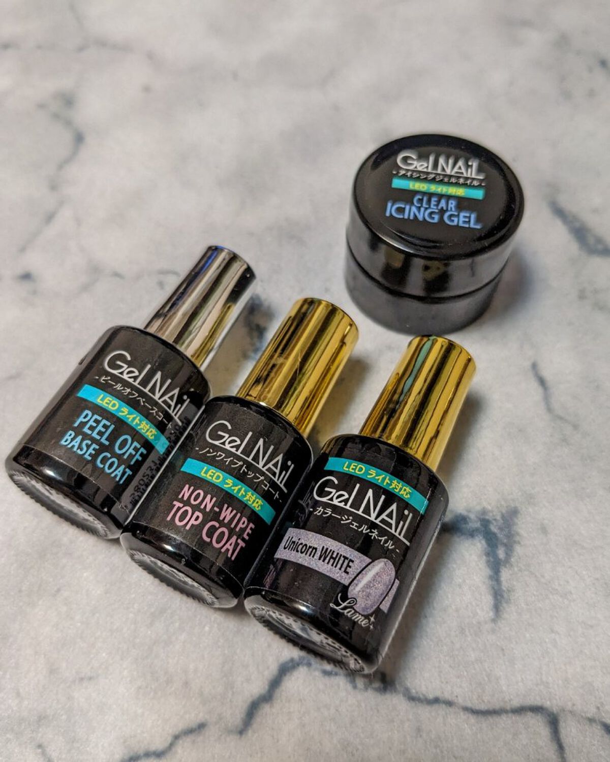 アイシングジェルネイル/セリア/ジェルネイルを使ったクチコミ（2枚目）