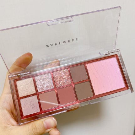 ミックスブラーリングアイパレット/wakemake/マルチパレットを使ったクチコミ(2枚目)