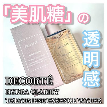 イドラクラリティ　薬用 トリートメント エッセンス ウォーター/DECORTÉ/化粧水を使ったクチコミ（1枚目）