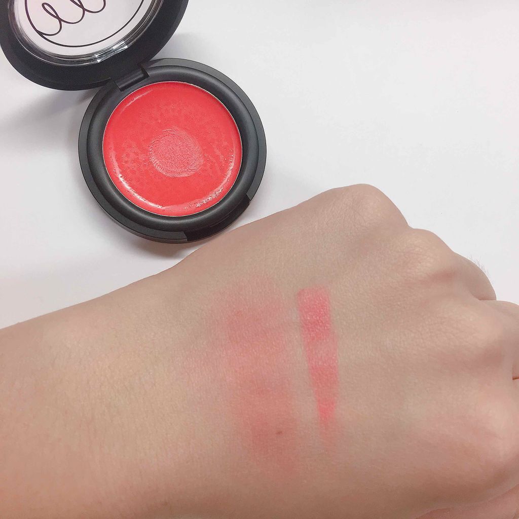 MC パウダーチーク/3COINS/パウダーチークを使ったクチコミ(2枚目)