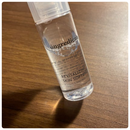 Revitalizing Skin Softener/Ongredients/化粧水を使ったクチコミ(1枚目)