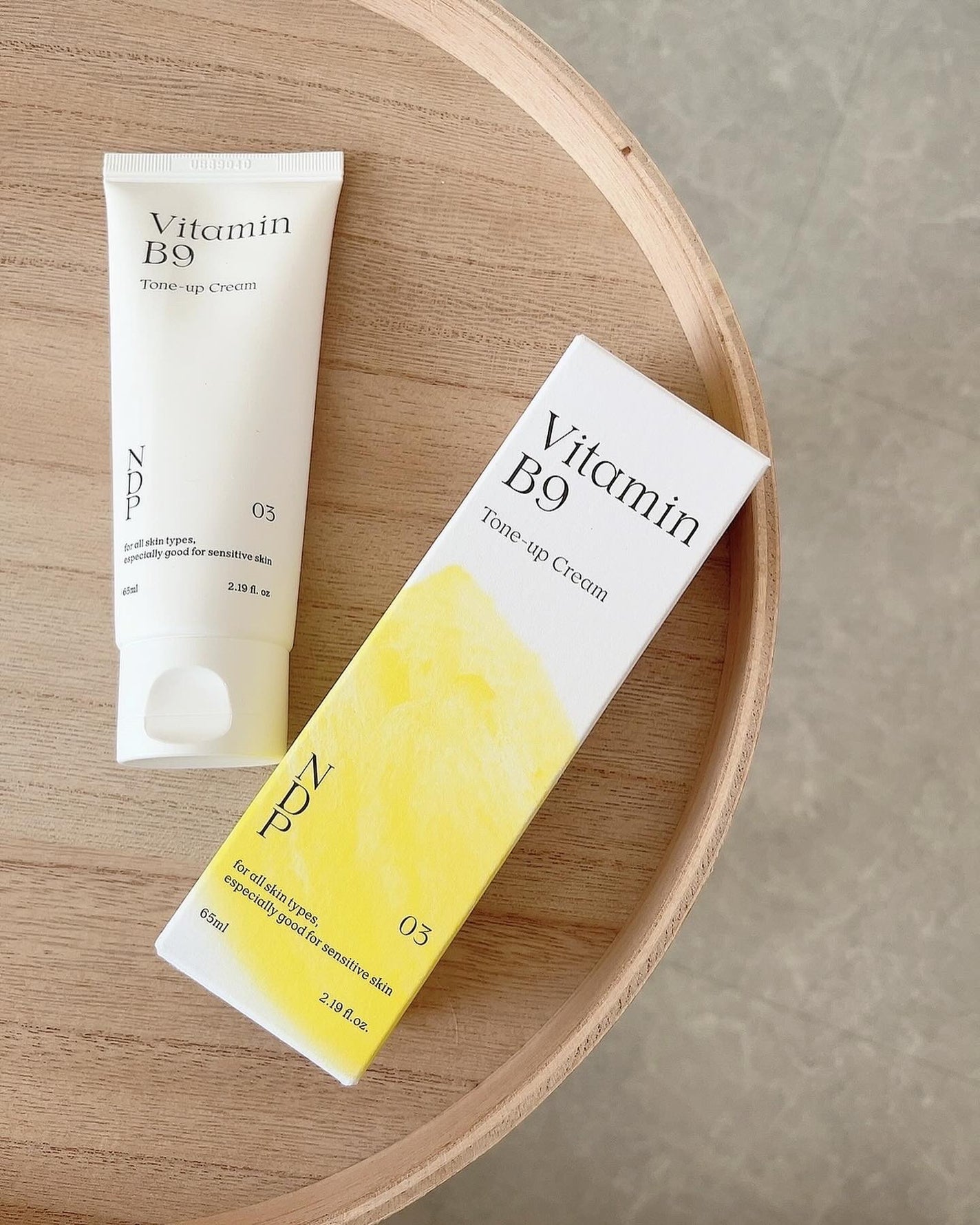 ビタミンB9トーンアップクリーム/NATURAL DERMA PROJECT/化粧下地を使ったクチコミ(1枚目)