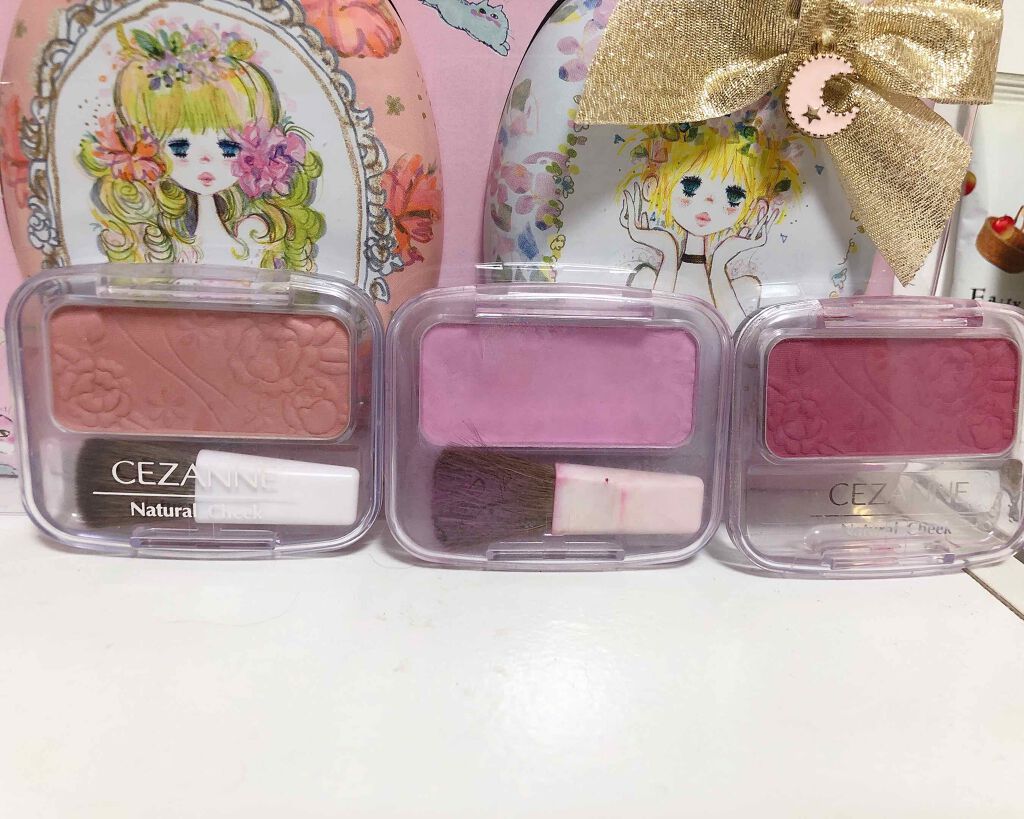 ナチュラル チークN/CEZANNE/パウダーチークを使ったクチコミ(1枚目)