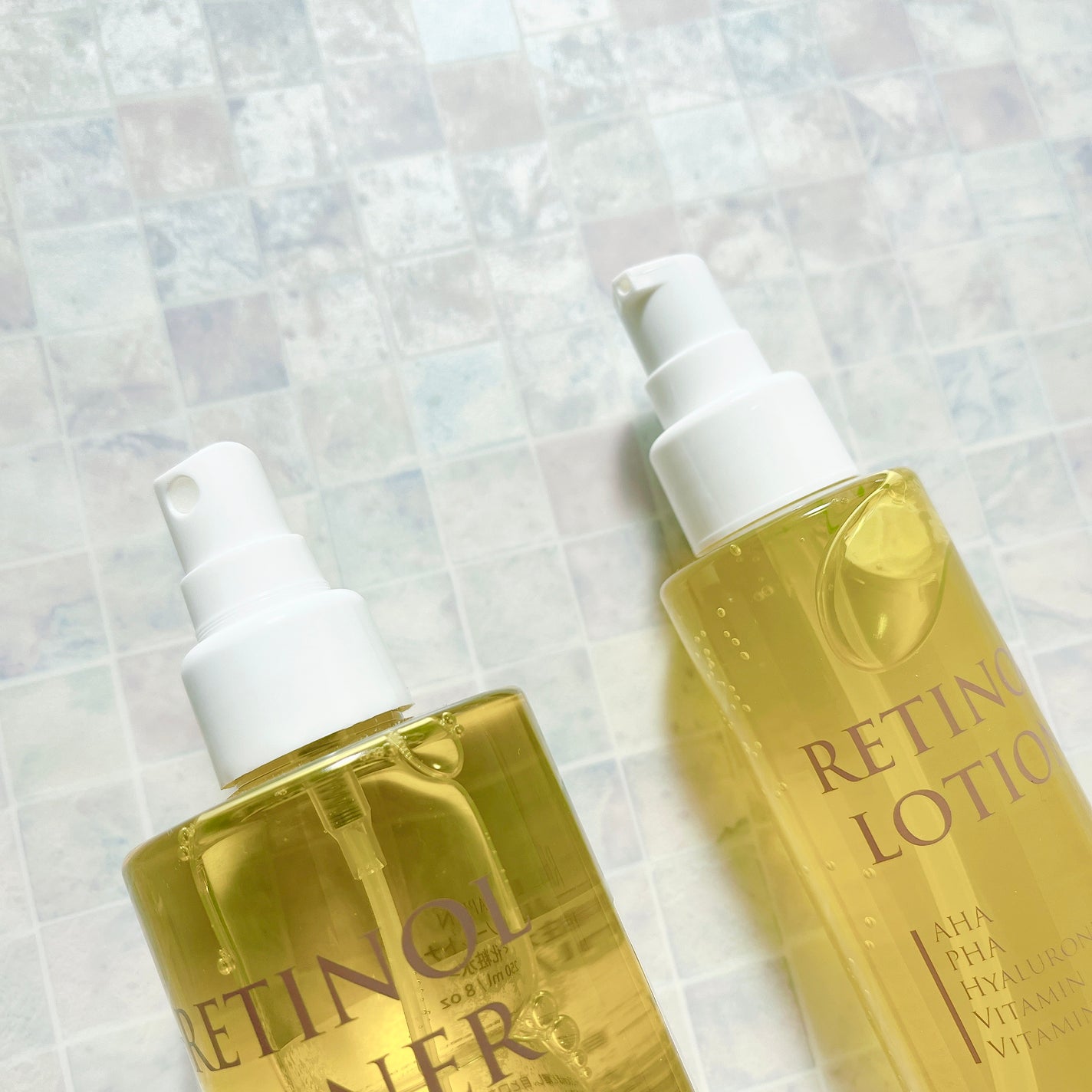 レチノールトナー/APLIN/ミスト状化粧水を使ったクチコミ(2枚目)