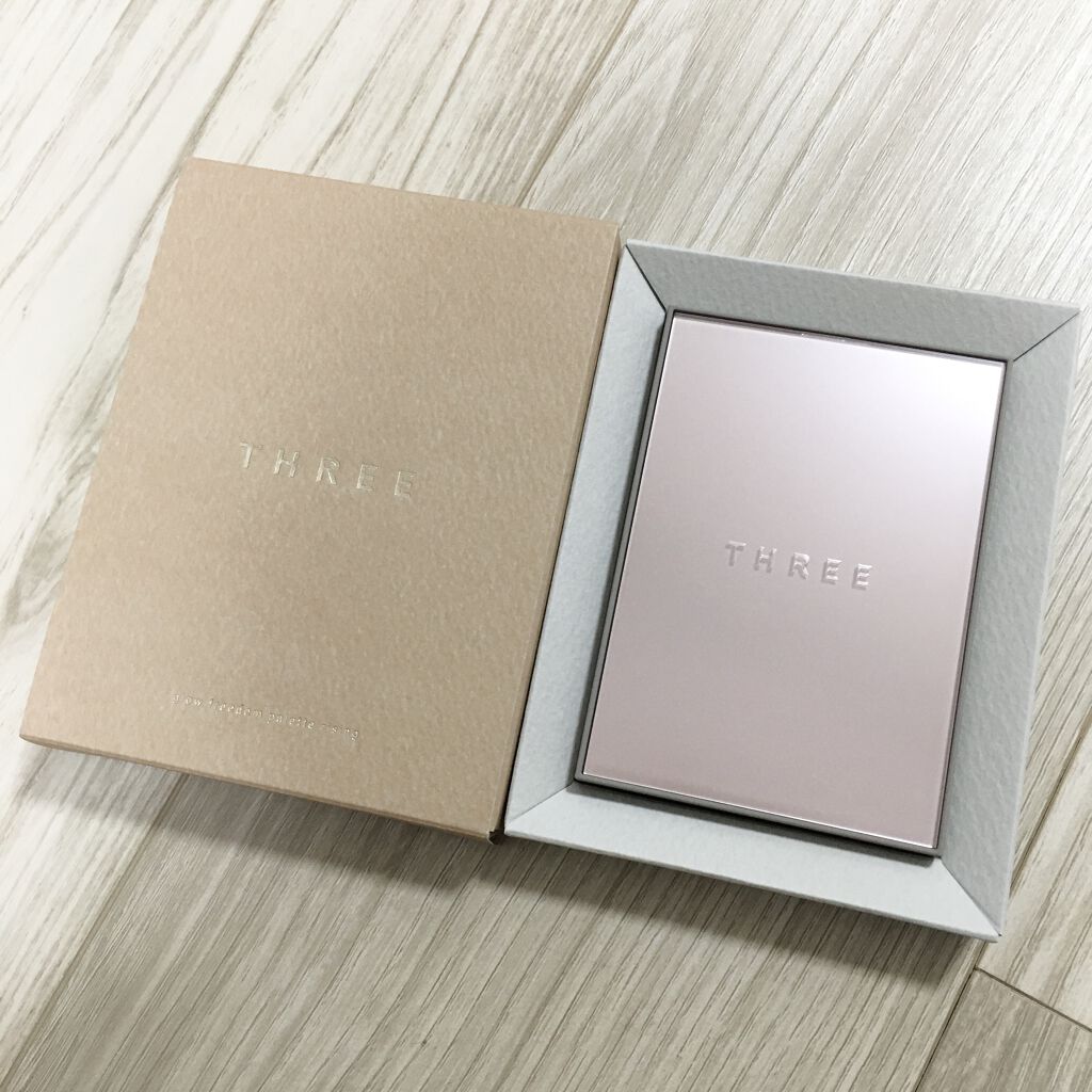 グローフリーダムパレットライジング/THREE/クリームハイライトを使ったクチコミ（2枚目）