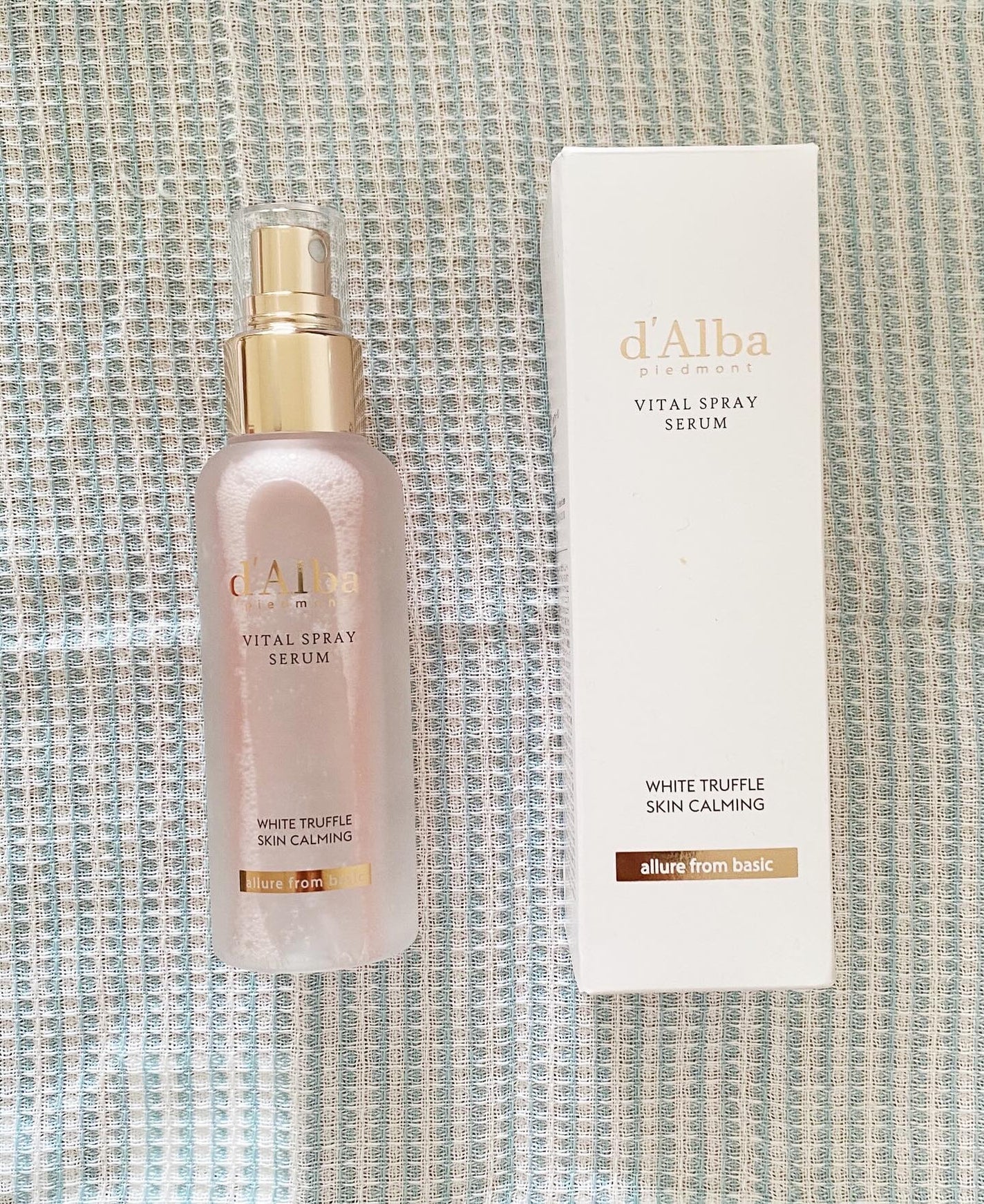ダルバ ホワイトトリュフバイタルスプレーセラム/ダルバ/ミスト状化粧水を使ったクチコミ(5枚目)