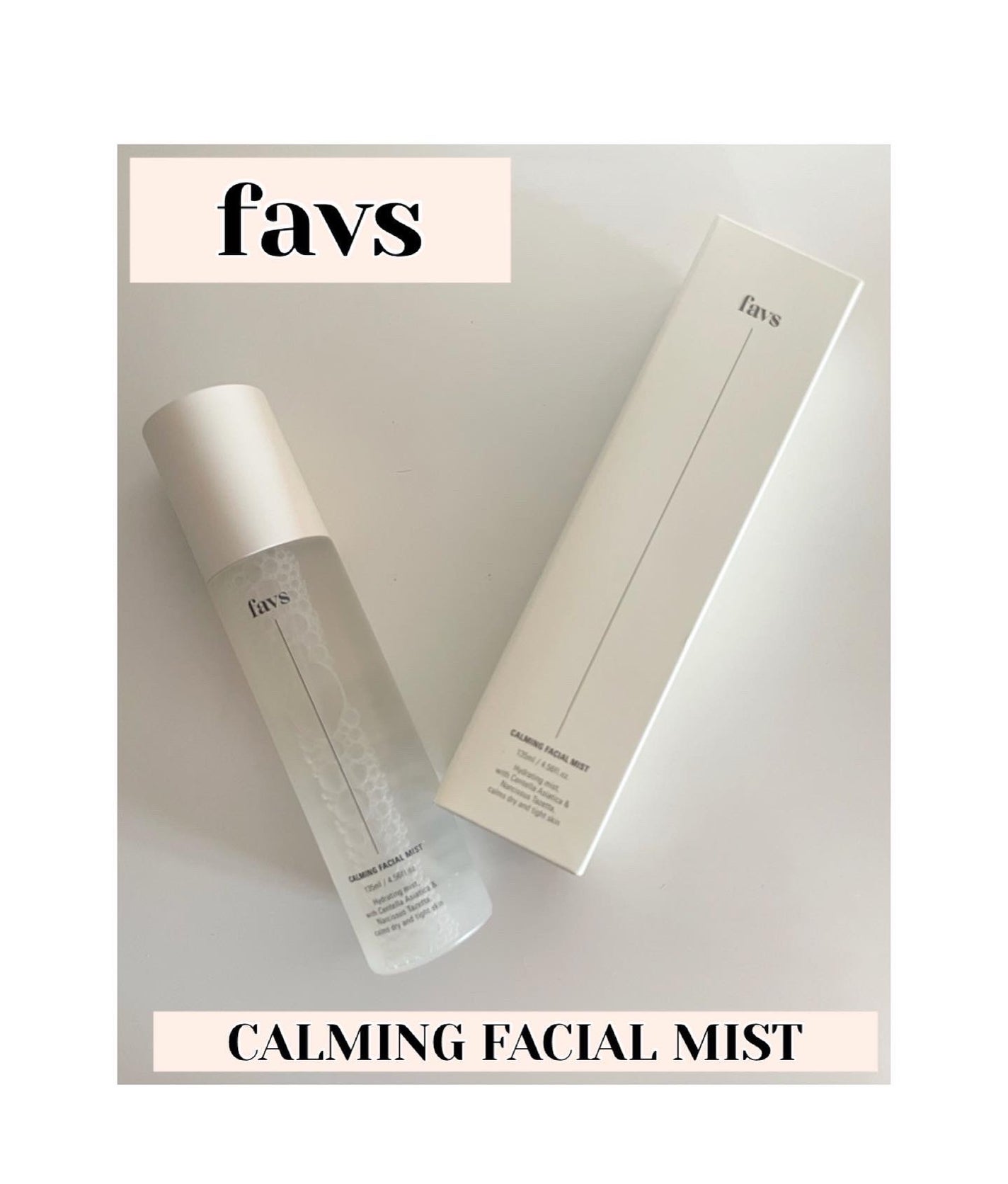 カーミングフェイシャルミスト/favs/化粧水を使ったクチコミ(1枚目)