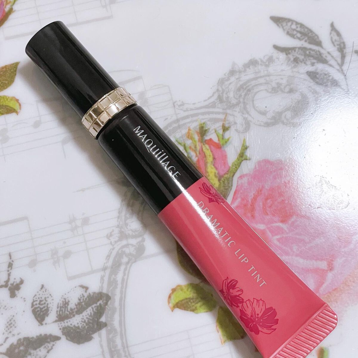 ドラマティックリップティント/マキアージュ/リップティントを使ったクチコミ(1枚目)