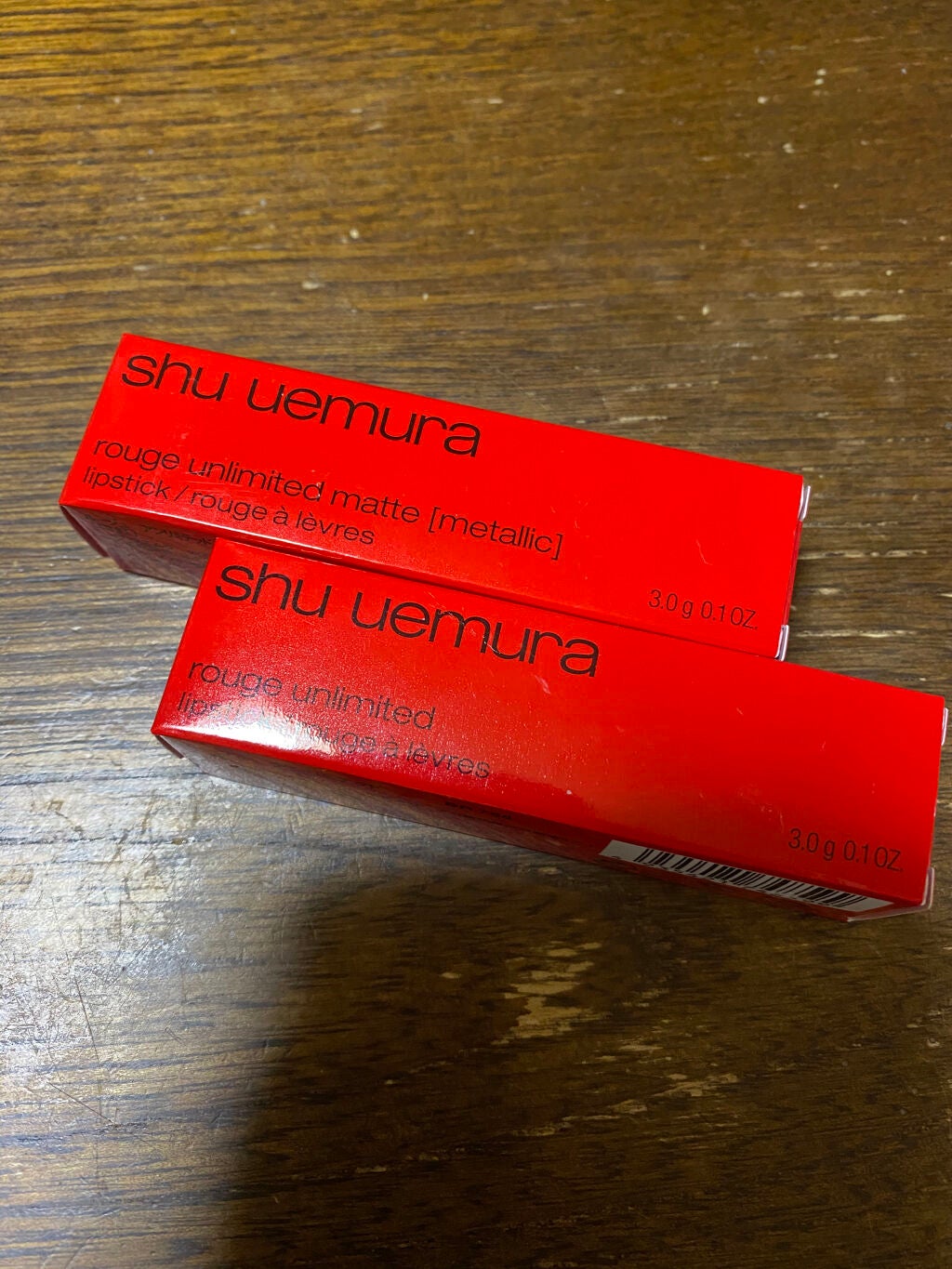 ルージュ アンリミテッド/shu uemura/口紅を使ったクチコミ(1枚目)