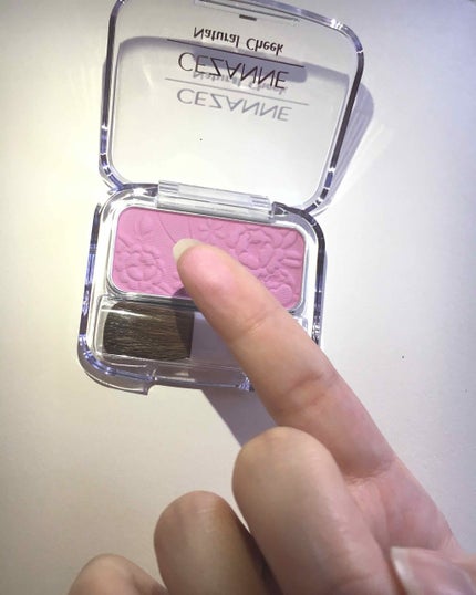 ナチュラル チークN/CEZANNE/パウダーチークを使ったクチコミ(2枚目)