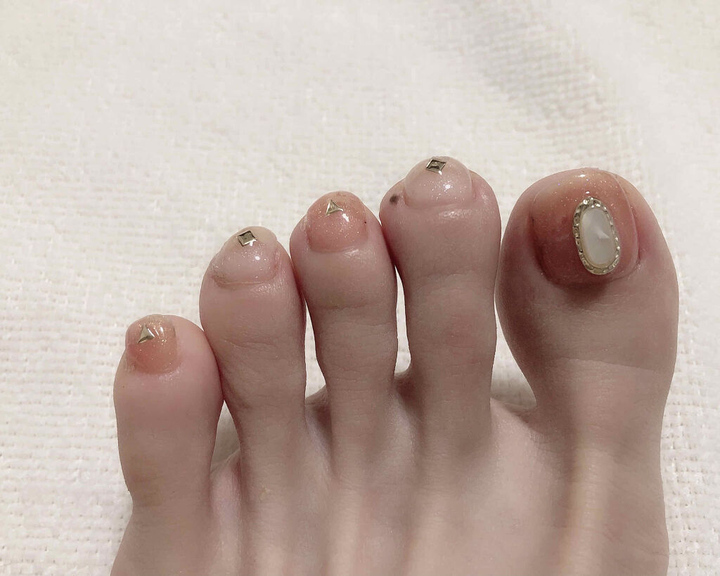 ジェルネイル（ライト対応）/セリア/ジェルネイルを使ったクチコミ（2枚目）