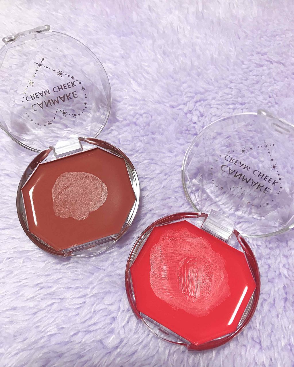 クリームチーク/キャンメイク/ジェル・クリームチークを使ったクチコミ（2枚目）