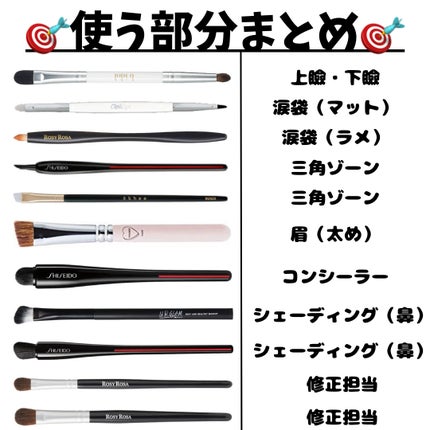 SHISEIDO KATANA FUDE アイ ライニング ブラシのクチコミ「
メイクのクオリティー爆上がりツール🧰
✼••┈┈••✼••┈┈••✼••┈┈••✼••┈┈•.....」(2枚目)