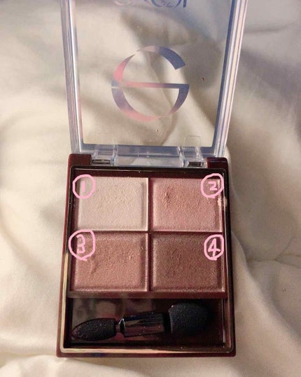 スキニーリッチシャドウ/excel/アイシャドウパレットを使ったクチコミ(3枚目)