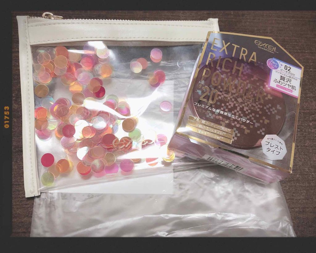 エクストラリッチパウダー/excel/ルースパウダーを使ったクチコミ(1枚目)