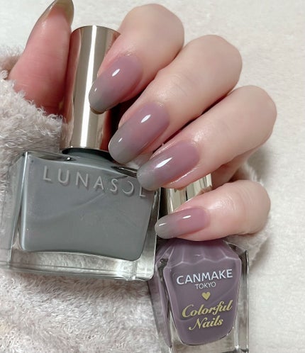 ルナソル ネイルポリッシュ EX26 Crescent Lake(限定)/LUNASOL/マニキュアを使ったクチコミ(1枚目)