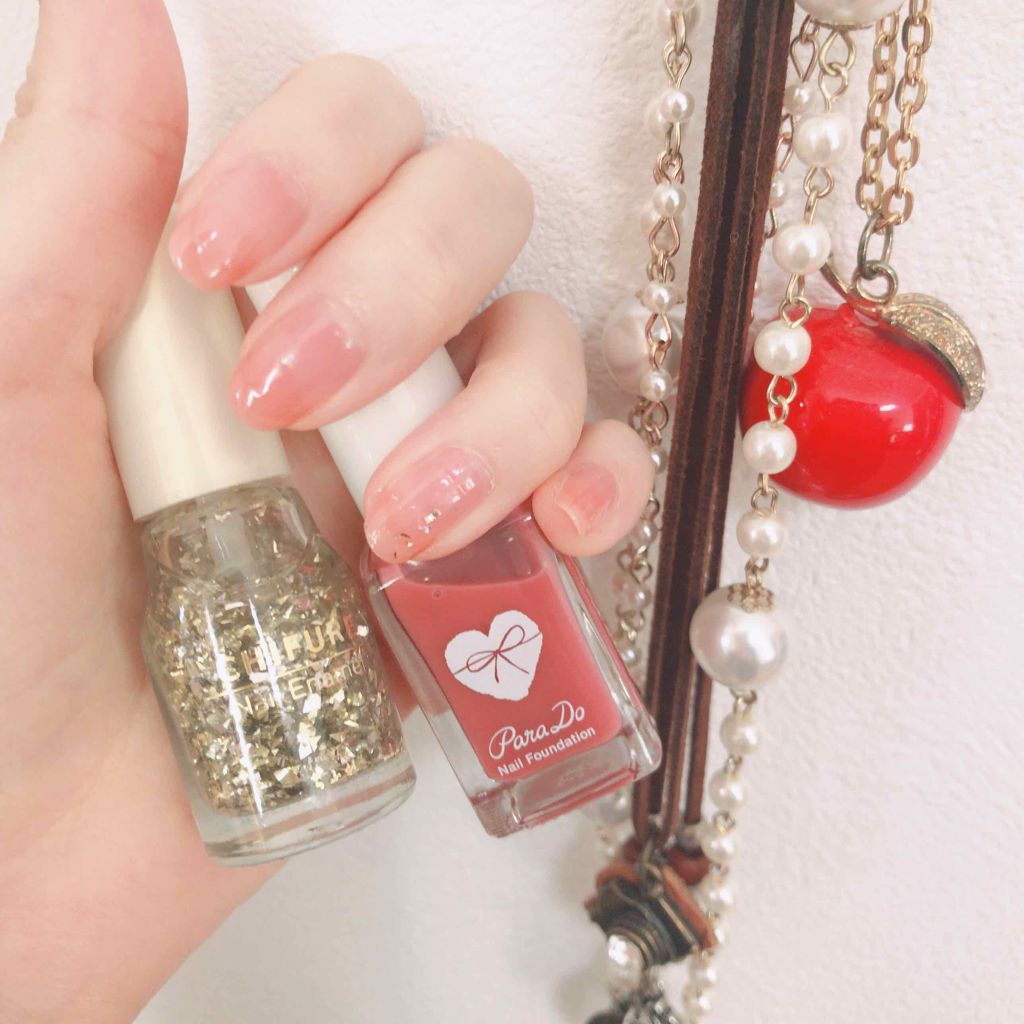 ネイルファンデーション/パラドゥ/マニキュアを使ったクチコミ(1枚目)