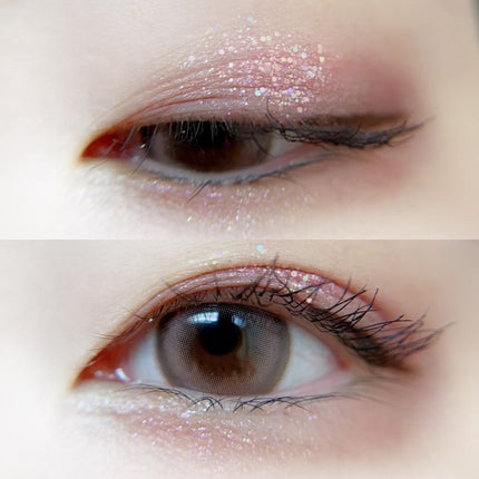 シーズナルブレンディングアイシャドウパレット/Peach C/アイシャドウパレットを使ったクチコミ(4枚目)