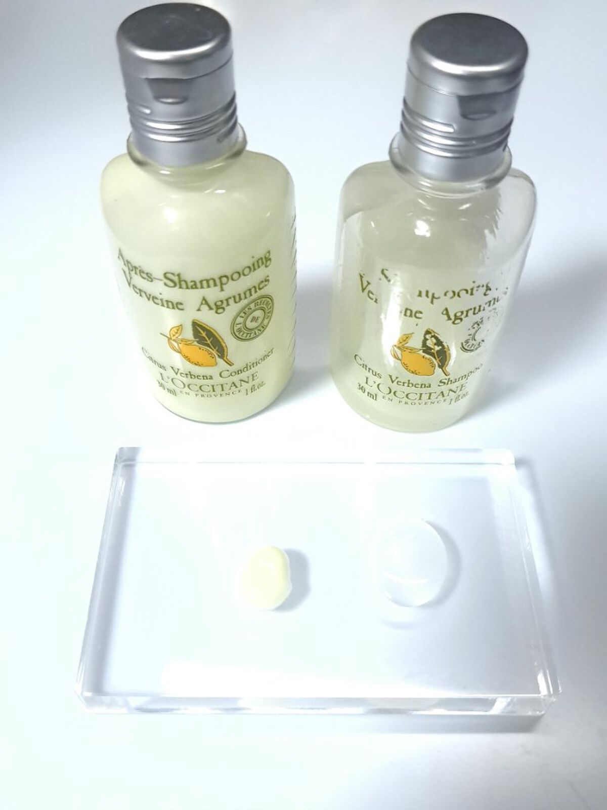 シトラスヴァーベナ シャンプー／コンディショナー(アメニティ）/L'OCCITANE/市販シャンプーを使ったクチコミ（2枚目）