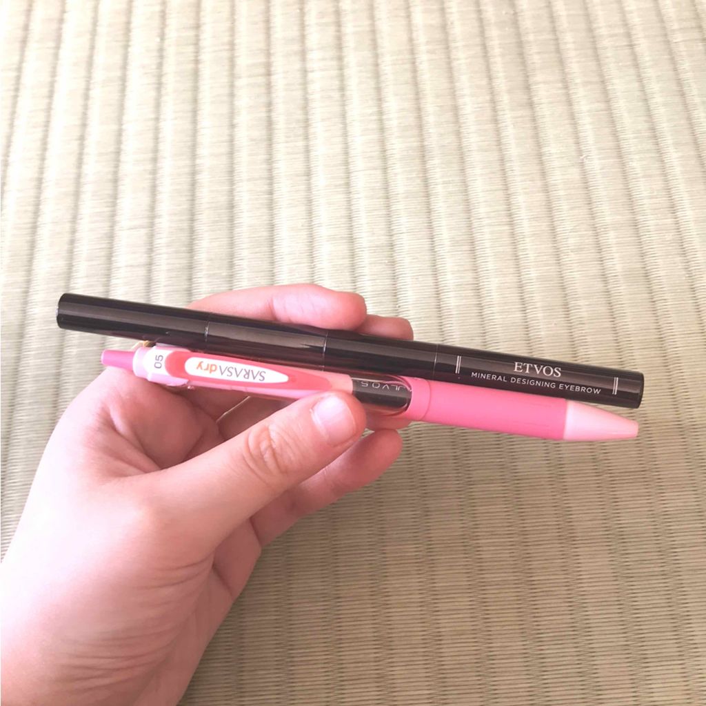 ミネラルデザイニングアイブロウ/エトヴォス/パウダーアイブロウを使ったクチコミ（1枚目）