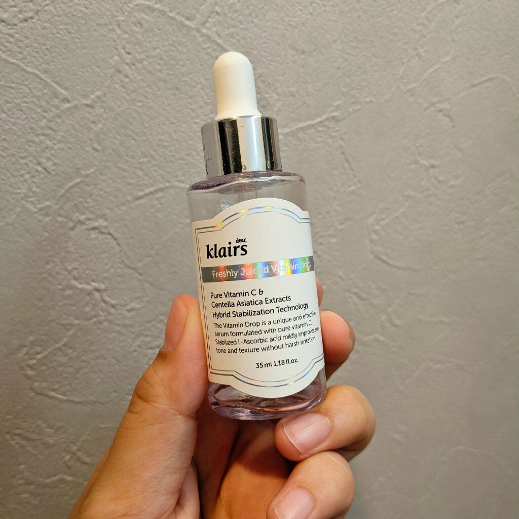 フレッシュリージュースドビタミンドロップ(35ml)/Klairs/美容液を使ったクチコミ（1枚目）