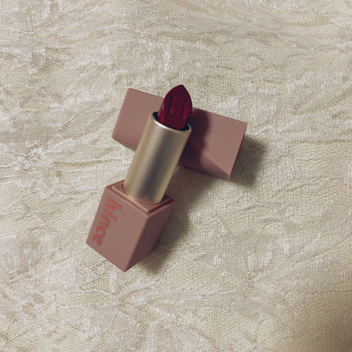 ムードインハンサーシアー/hince/口紅を使ったクチコミ（1枚目）