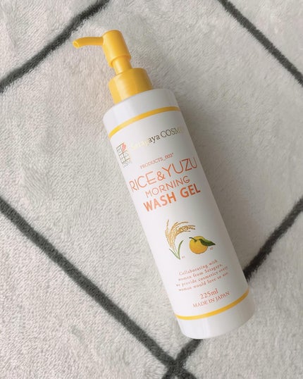 ライス&ゆずモーニングウォッシュジェル/世田谷コスメ/その他洗顔料を使ったクチコミ(1枚目)