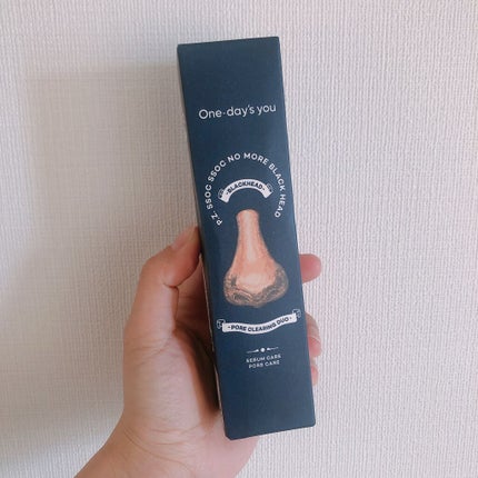 ノーモアブラックヘッド(ノーズピーリング)/One-day's you/スクラブ・ゴマージュを使ったクチコミ(1枚目)