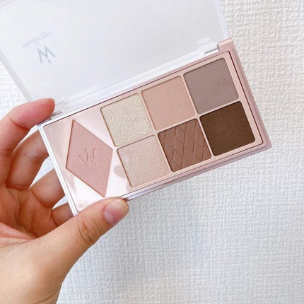 ウォンジョンヨ W デイリームードアップパレット /Wonjungyo/アイシャドウパレットを使ったクチコミ(3枚目)