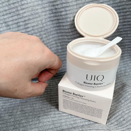 バイオームバリアコラーゲンファーミングクレンジングバーム/UIQ/クレンジングバームを使ったクチコミ(4枚目)