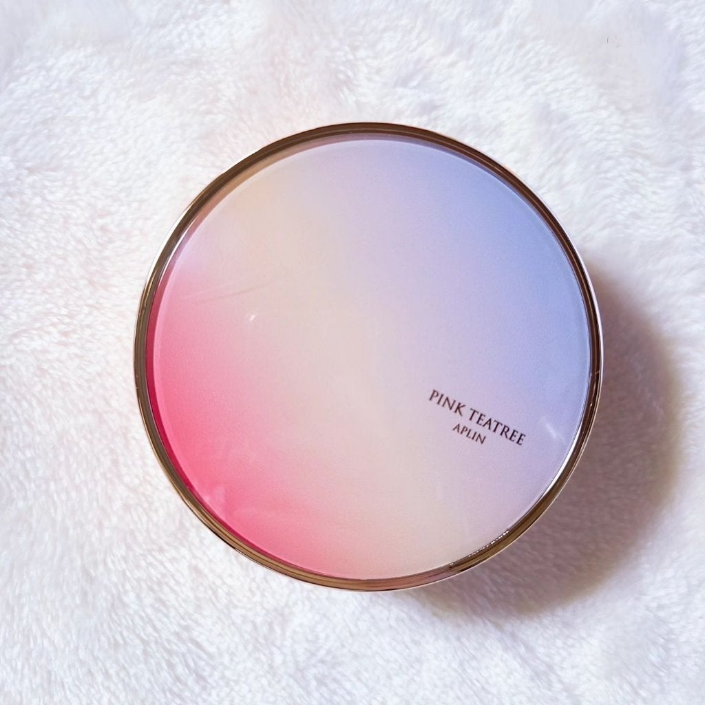 ピンクティーツリーカバーアップグロウクッション/APLIN/クッションファンデーションを使ったクチコミ(3枚目)