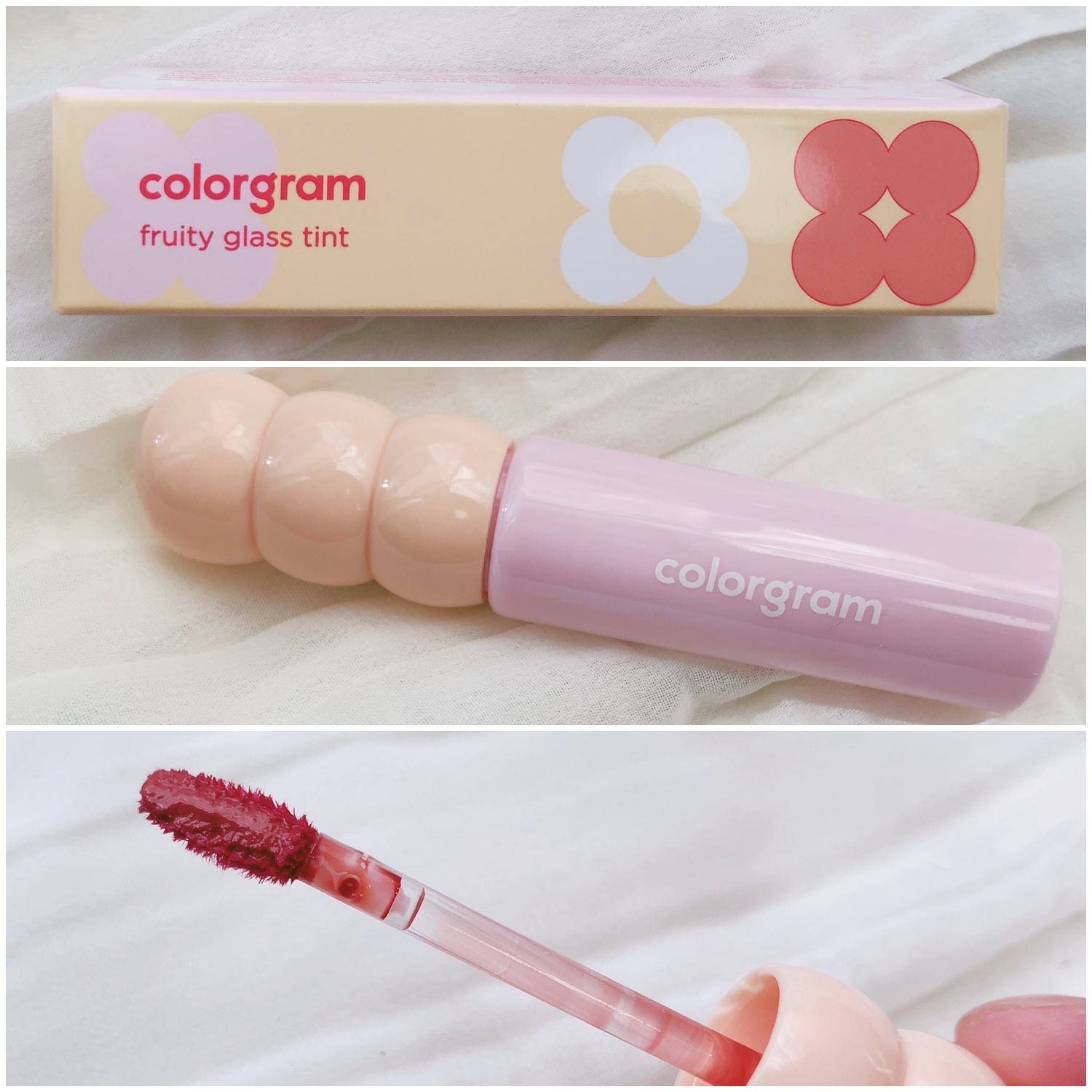 タンフルグラスティント/Colorgram/リップティントを使ったクチコミ（2枚目）