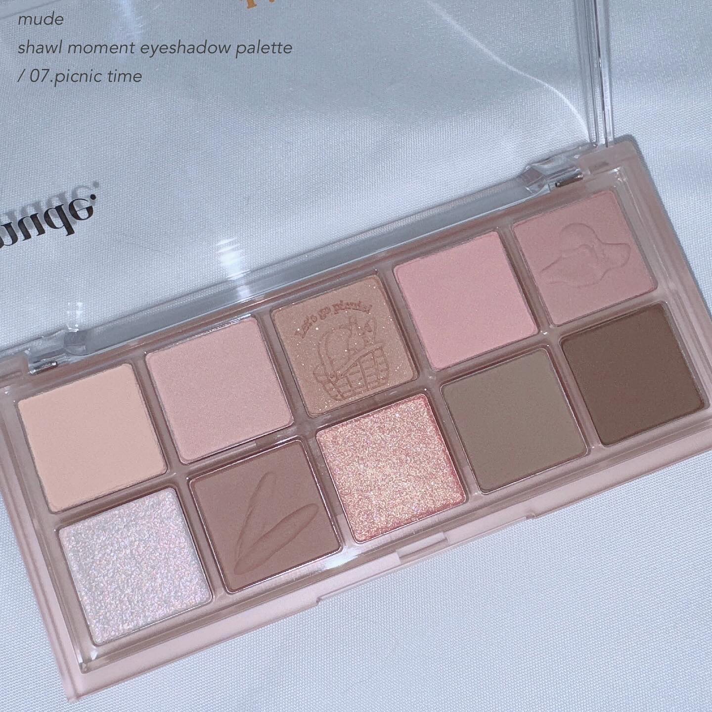 MDショールモーメント アイシャドウパレット/mude./アイシャドウパレットを使ったクチコミ（2枚目）