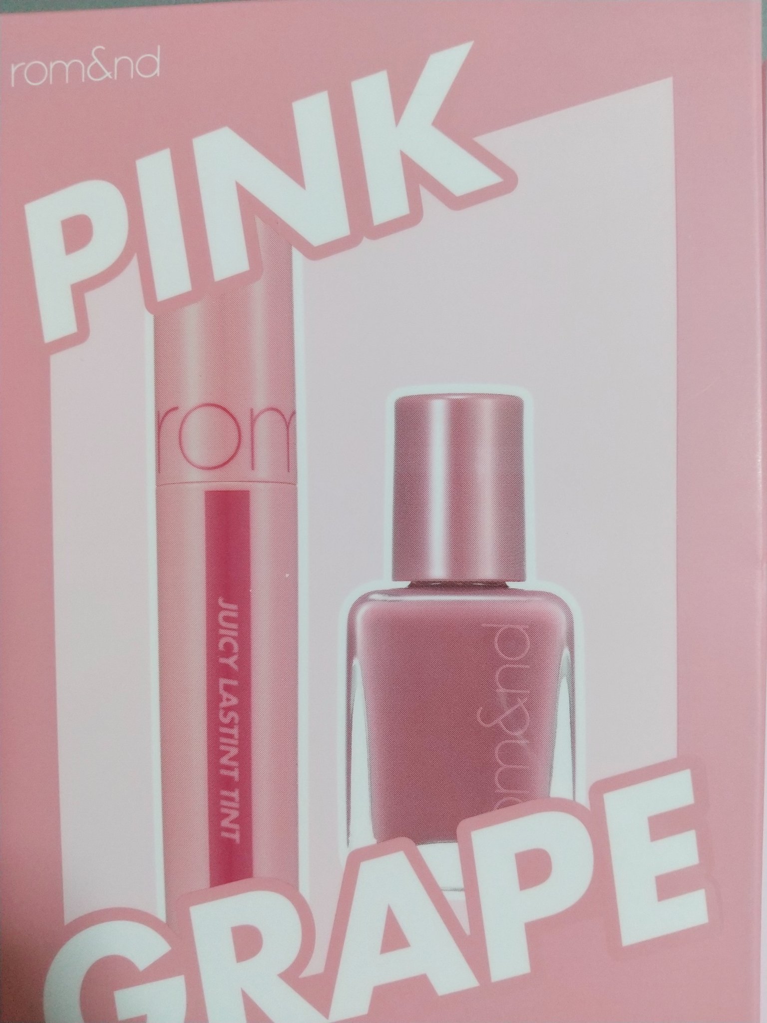 ジューシーラスティングティント/rom&nd/リップティントを使ったクチコミ（1枚目）